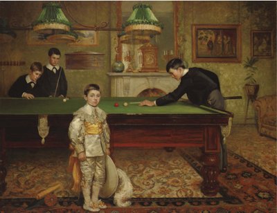 Billiard Room by Albert William Holden