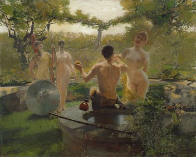 The Judgment of Paris by Albert von Keller