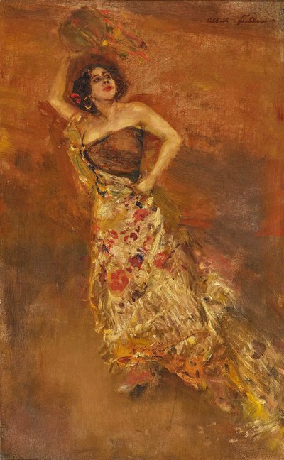Spanish Dancer Caroline Otéro as Carmen by Albert von Keller