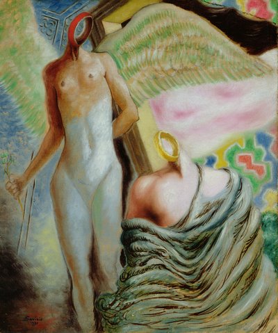 The Visitation by Alberto  Savinio