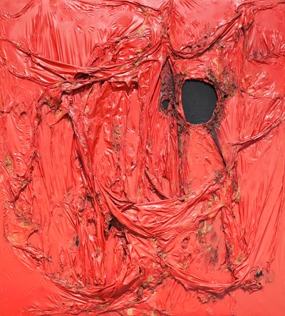 Grande Rosso by Alberto Burri