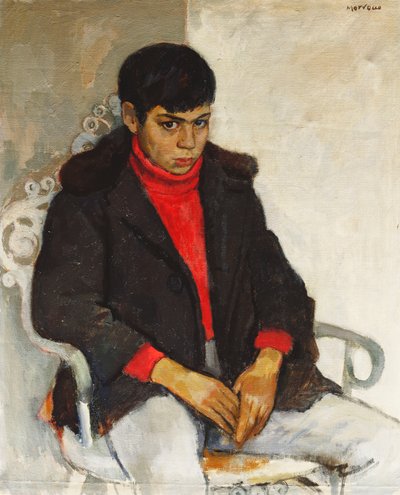 Portrait of Laurie Morrocco by Alberto Morrocco