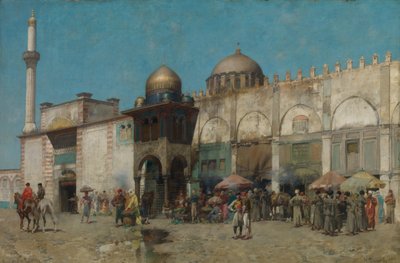 A Mosque, 1886 by Alberto Pasini