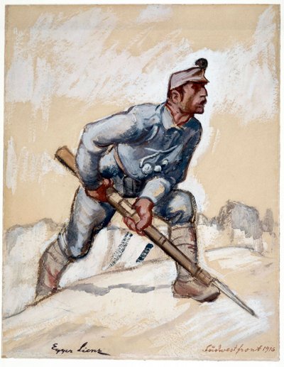 South-West Front by Albin Egger Lienz