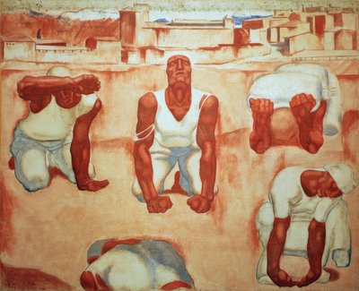 The Human by Albin Egger Lienz