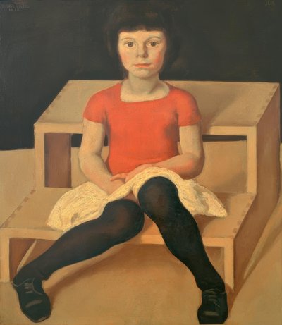 Ila, the Younger Daughter of the Artist by Albin Egger Lienz