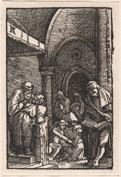 Christ Disputing with the Doctors by Albrecht Altdorfer