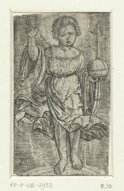 Christ Child on a Rainbow by Albrecht Altdorfer