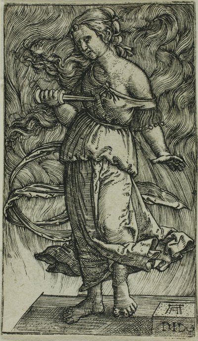 Dido Killing Herself by Albrecht Altdorfer