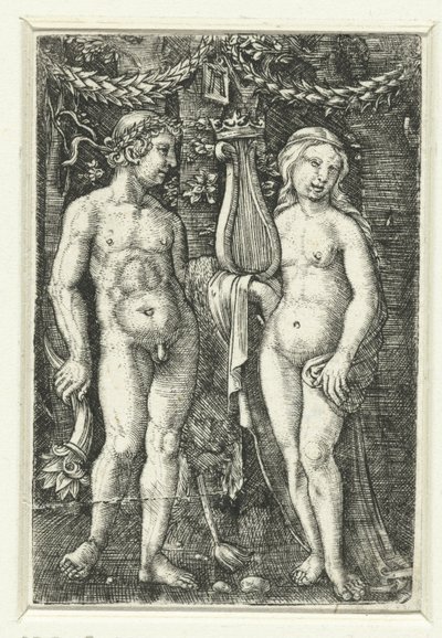 Hercules and a Muse by Albrecht Altdorfer