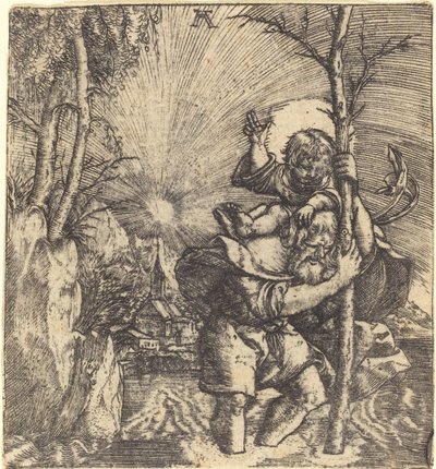 Saint Christopher by Albrecht Altdorfer