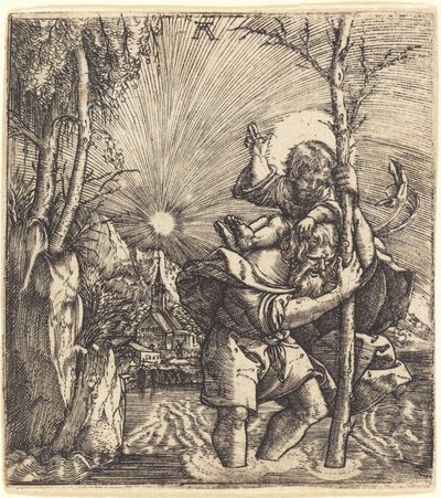 Saint Christopher by Albrecht Altdorfer