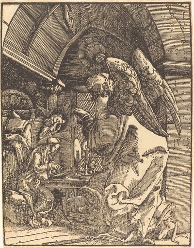The Annunciation by Albrecht Altdorfer