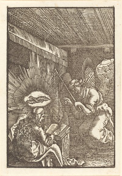 The Annunciation by Albrecht Altdorfer