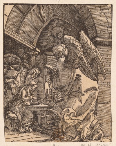 The Annunciation by Albrecht Altdorfer