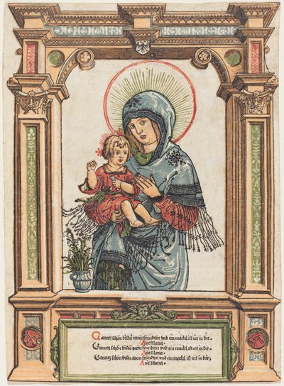 The Beautiful Virgin of Regensburg by Albrecht Altdorfer
