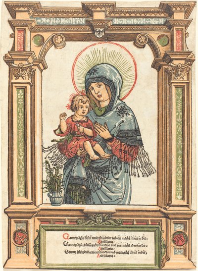 The Beautiful Virgin of Regensburg by Albrecht Altdorfer