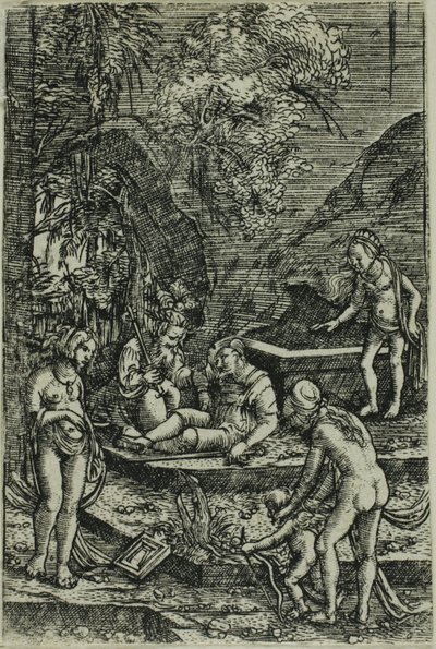 The Dream of Paris by Albrecht Altdorfer