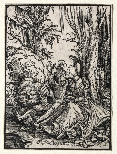 The Lovers by Albrecht Altdorfer