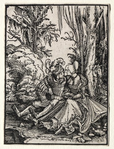 The Lovers by Albrecht Altdorfer