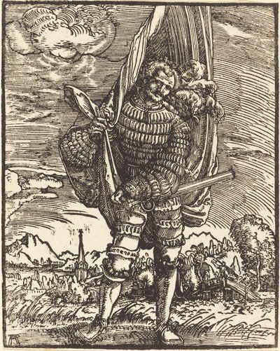 The Standard Bearer by Albrecht Altdorfer