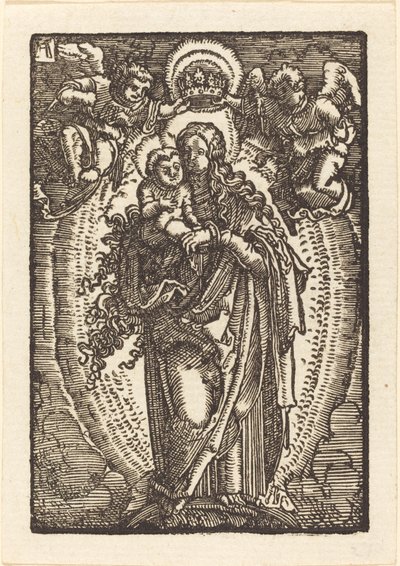 The Virgin as Queen of Heaven by Albrecht Altdorfer