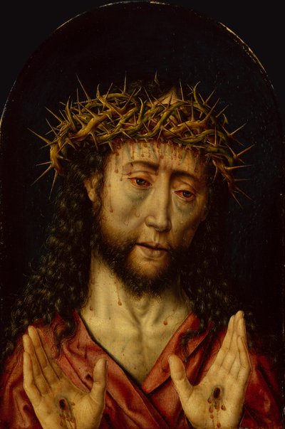 The Man of Sorrows by Albrecht Bouts