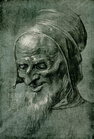 Apostle Head of 1508 by Albrecht Dürer