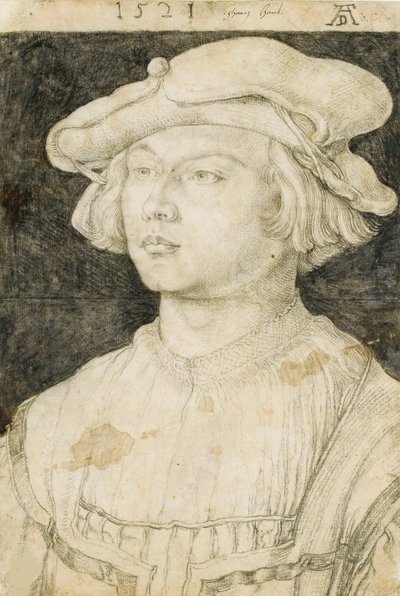 Bernard van Orley, 1521 by Albrecht Dürer