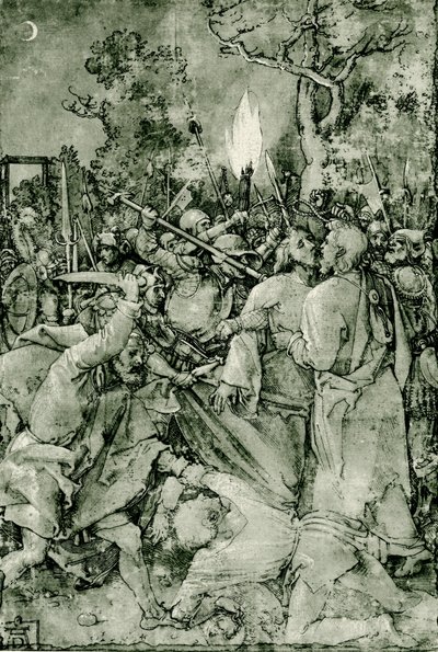 Capture of Christ by Albrecht Dürer