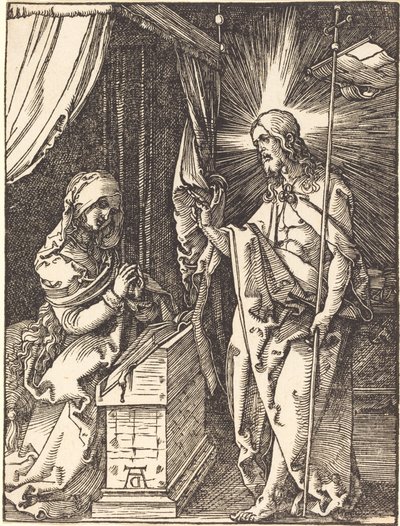 Christ Appearing to His Mother by Albrecht Dürer