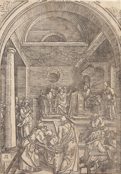 Christ Among the Doctors by Albrecht Dürer