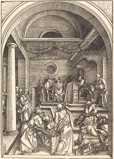 Christ among the Doctors by Albrecht Dürer