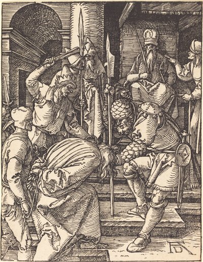 Christ before Annas by Albrecht Dürer