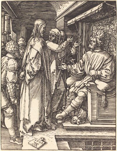 Christ before Herod by Albrecht Dürer