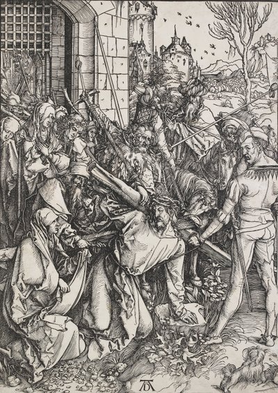 Christ carrying the cross by Albrecht Dürer