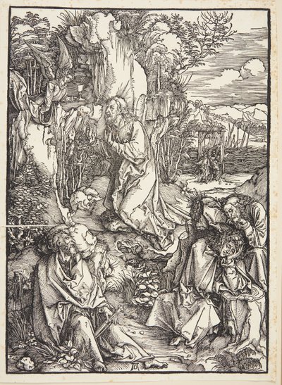 Christ on the Mount of Olives by Albrecht Dürer