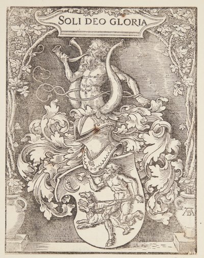 Coat-of-Arms of Johann Tscherte by Albrecht Dürer