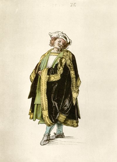 Design of an Imperial Court Dress by Albrecht Dürer
