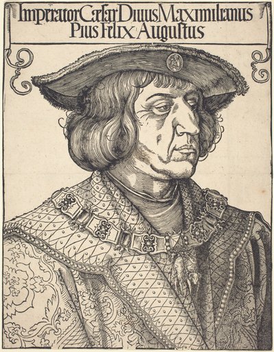 Emperor Maximilian I by Albrecht Dürer