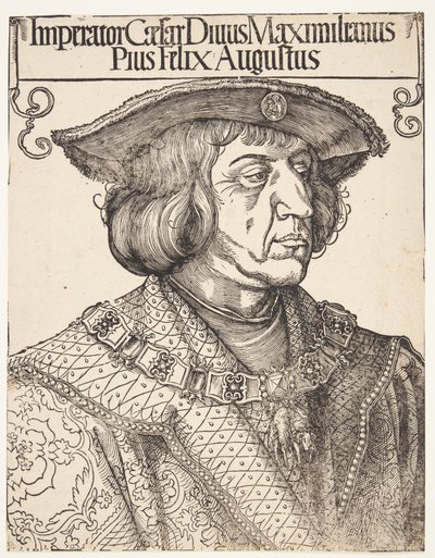 Emperor Maximilian I by Albrecht Dürer