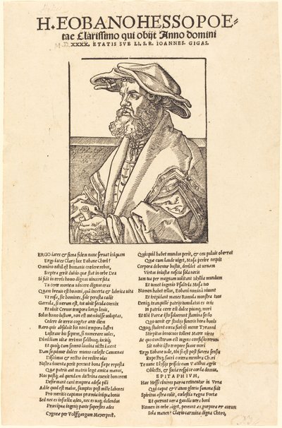 Eobanus Hess by Albrecht Dürer