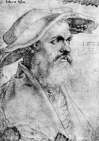 Eobanus Hesse by Albrecht Dürer
