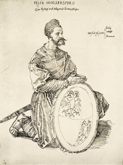Felix Hungersperg by Albrecht Dürer