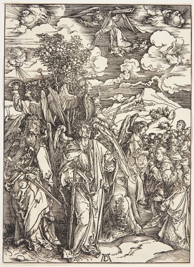 Four Angels Staying the Winds by Albrecht Dürer