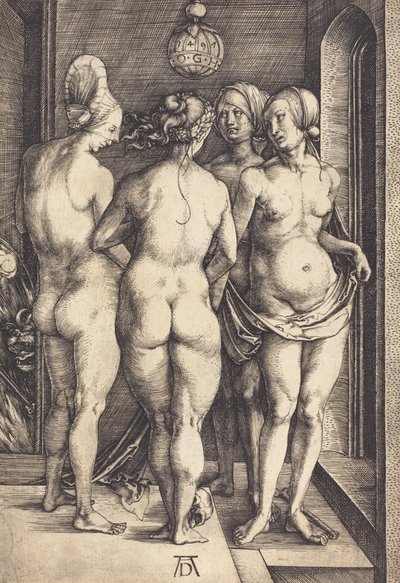 Four Naked Women, 1497 by Albrecht Dürer