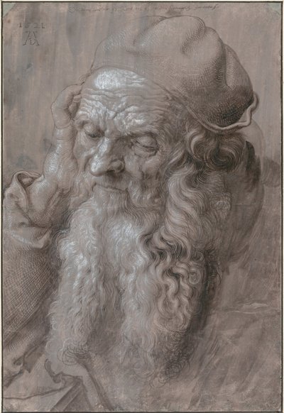 Head of an Old Man by Albrecht Dürer