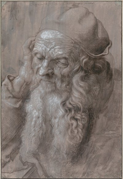 Head of an Old Man, 1521 by Albrecht Dürer