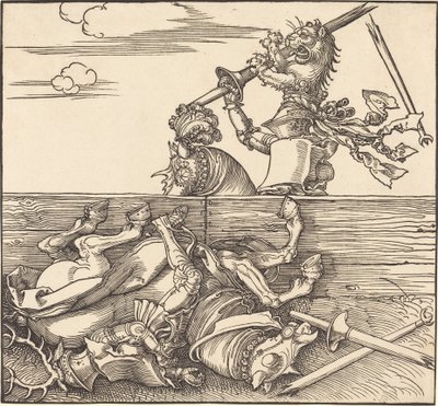 Italian Joust by Albrecht Dürer