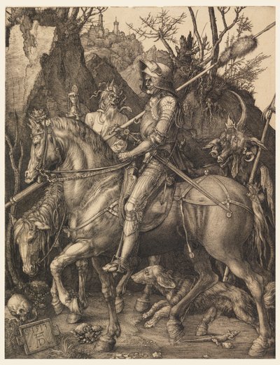 Knight, Death, and the Devil by Albrecht Dürer